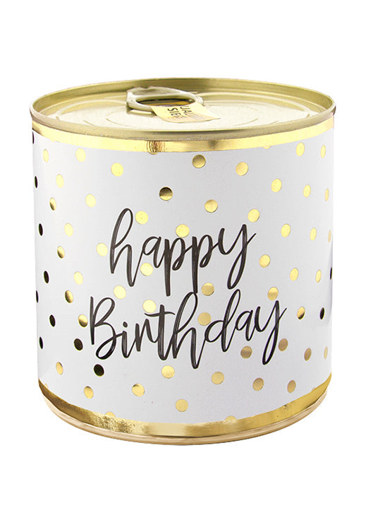 Cancake Happy Birthday Polka Dots Zitrone (80,94€/Kg)