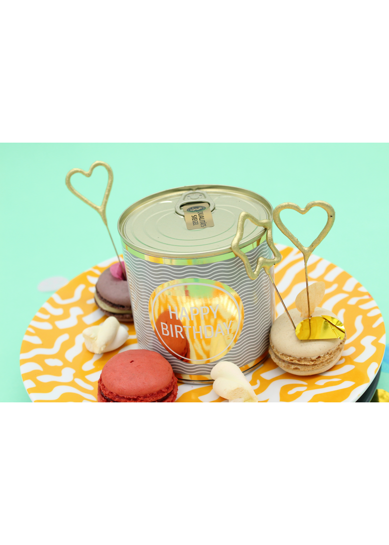 Cancake Happy Birthday grau Brownie (92,50€/Kg)